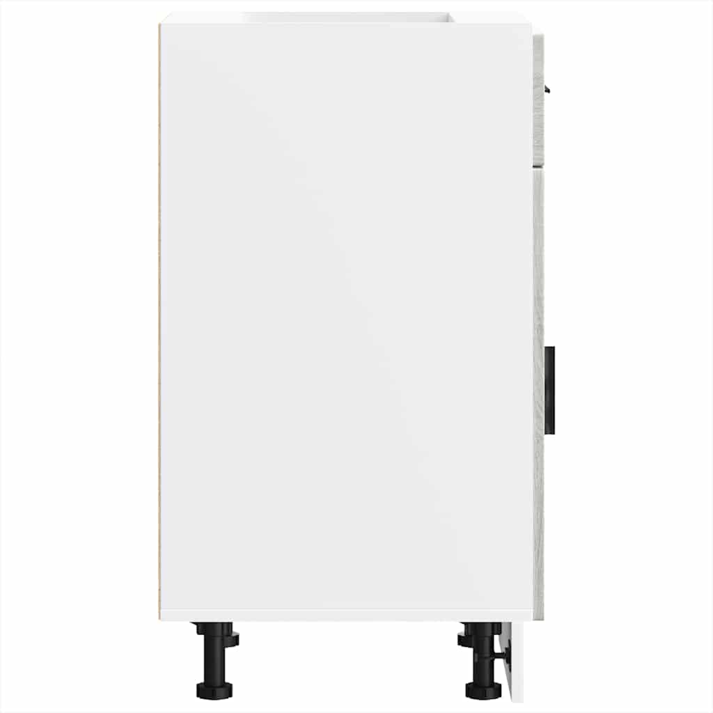 vidaXL ντουλάπι βάσης κουζίνας Porto Γκρίζο Σονόμα κατασκευασμένο ξύλο