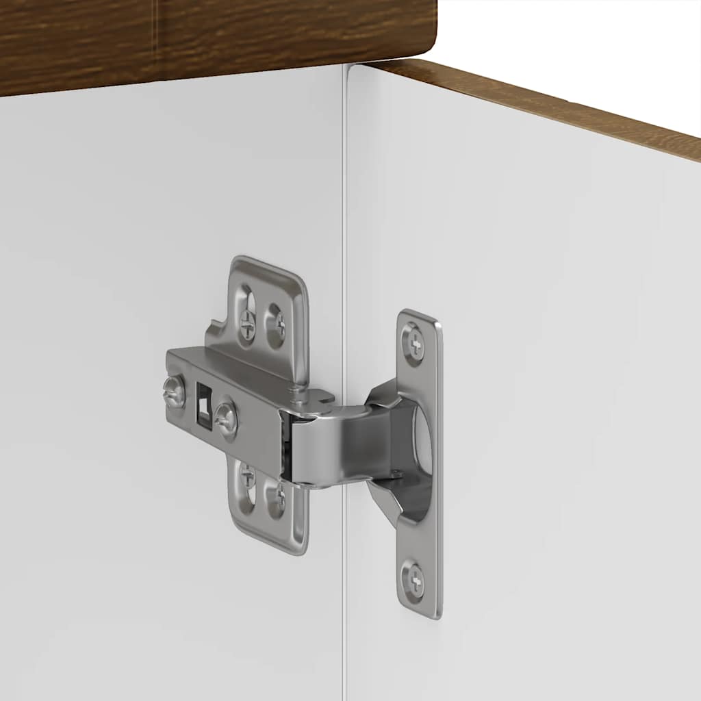 vidaXL ντουλάπι βάσης κουζίνας Porto Καφέ Δρυς κατασκευασμένο ξύλο