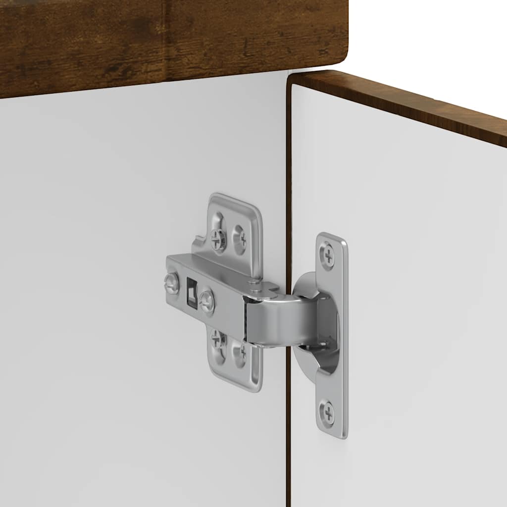 vidaXL ντουλάπι βάσης κουζίνας Porto Καπνιστή βελανιδιά