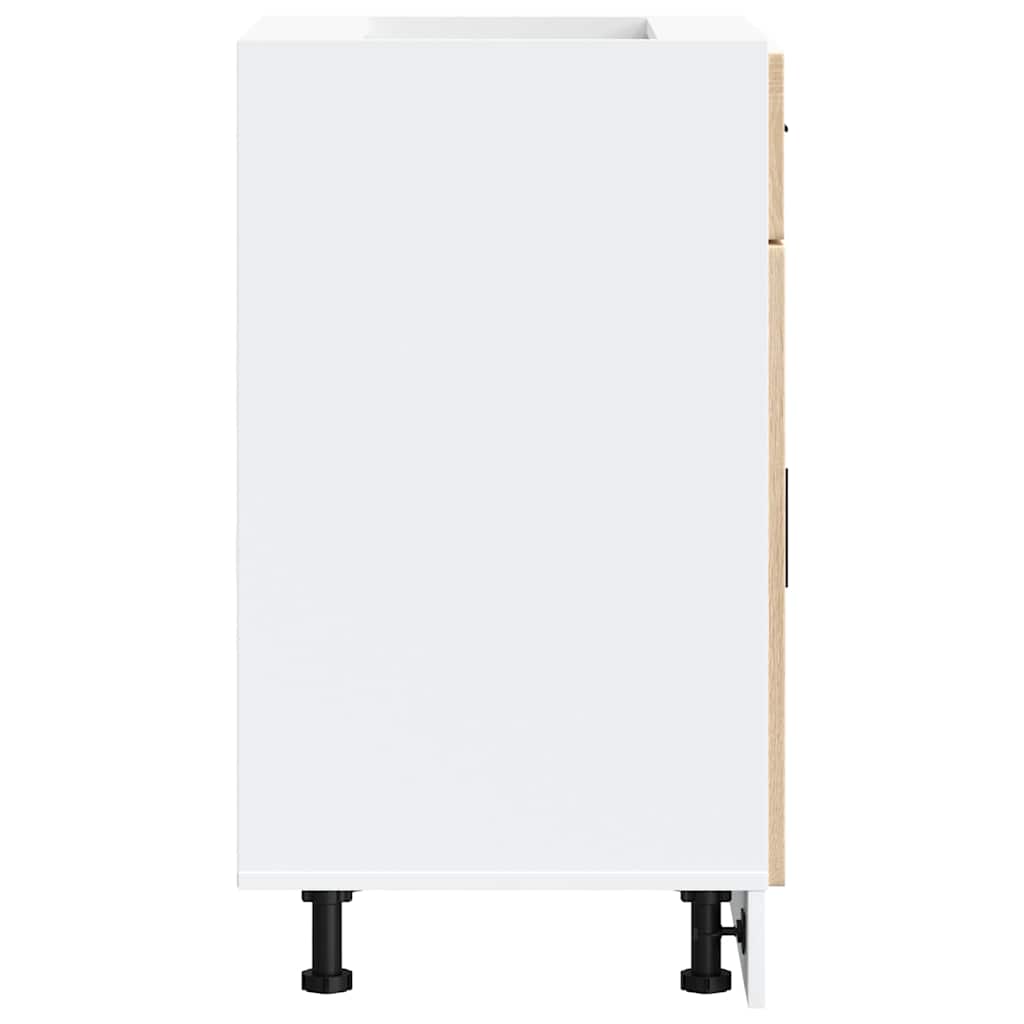 vidaXL ντουλάπι βάσης κουζίνας Porto Δρυς sonoma κατασκευασμένο ξύλο