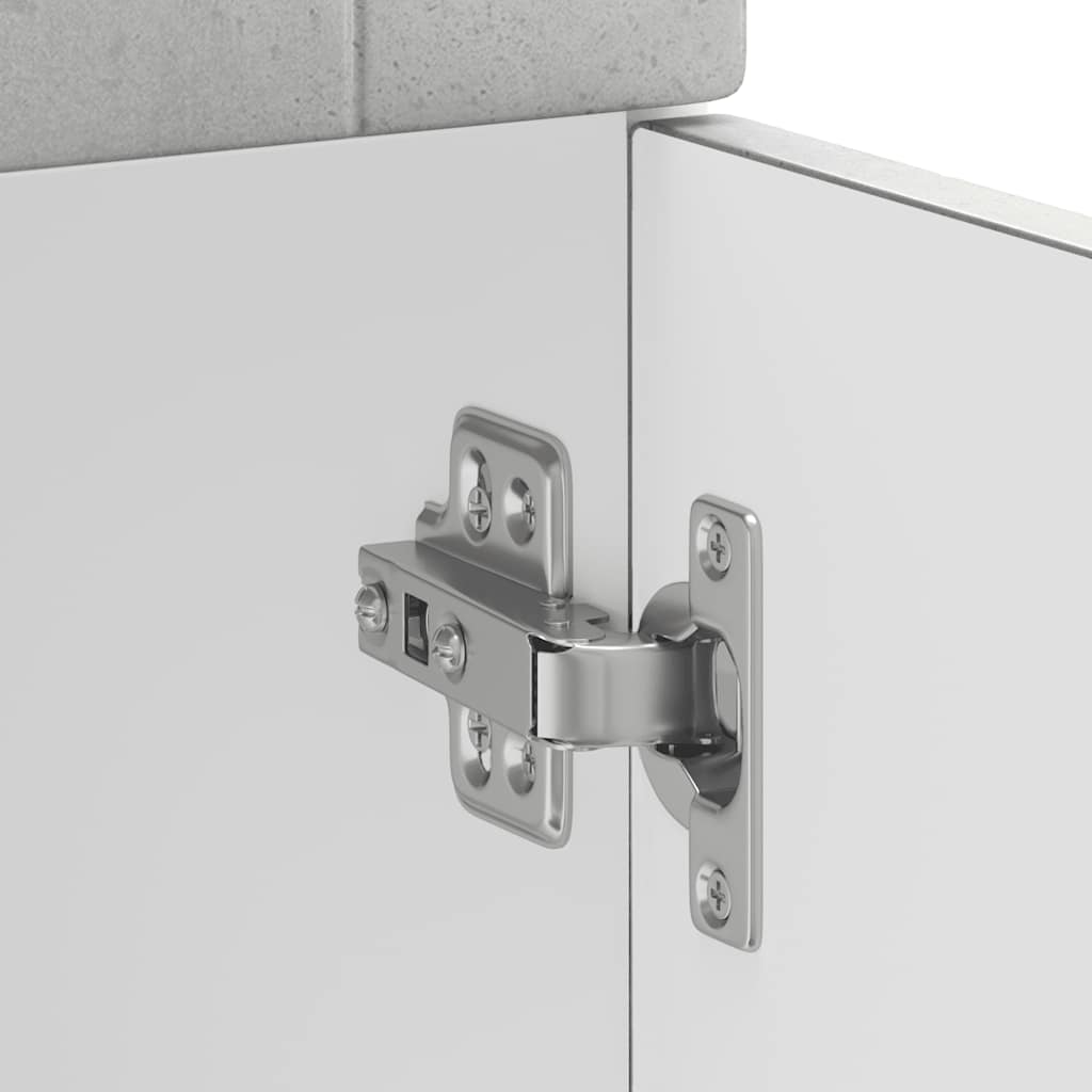 vidaXL ντουλάπι βάσης κουζίνας Porto Μπετόν Γκρι κατασκευασμένο ξύλο