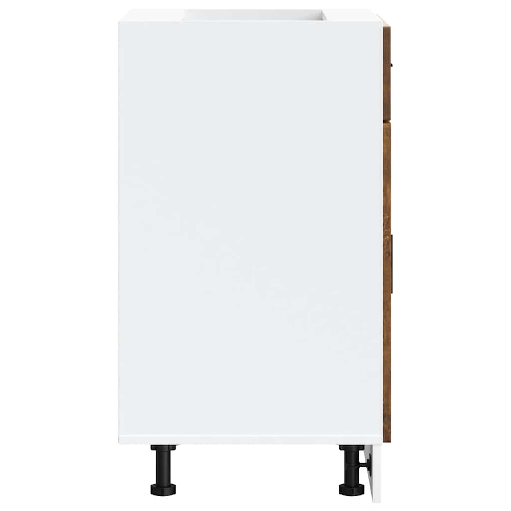 vidaXL ντουλάπι βάσης κουζίνας Porto Καπνιστή βελανιδιά