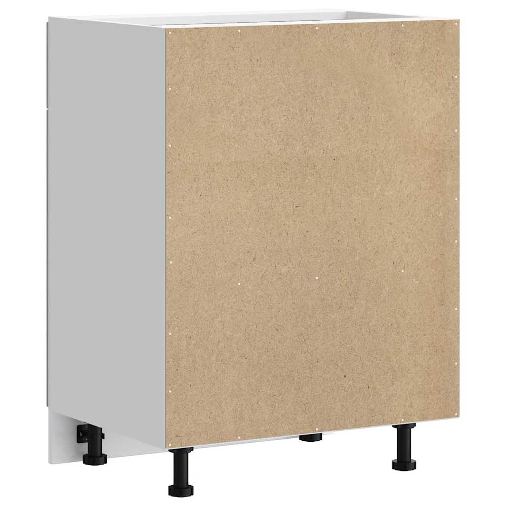 vidaXL ντουλάπι βάσης κουζίνας Porto Γκρίζο Σονόμα κατασκευασμένο ξύλο