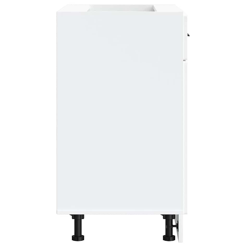 vidaXL ντουλάπι βάσης κουζίνας Porto Λευκό κατασκευασμένο ξύλο