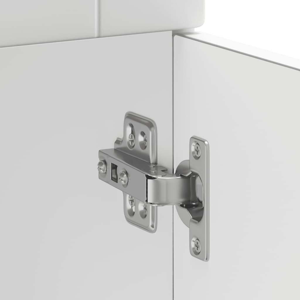 vidaXL ντουλάπι βάσης κουζίνας Porto Λευκό κατασκευασμένο ξύλο