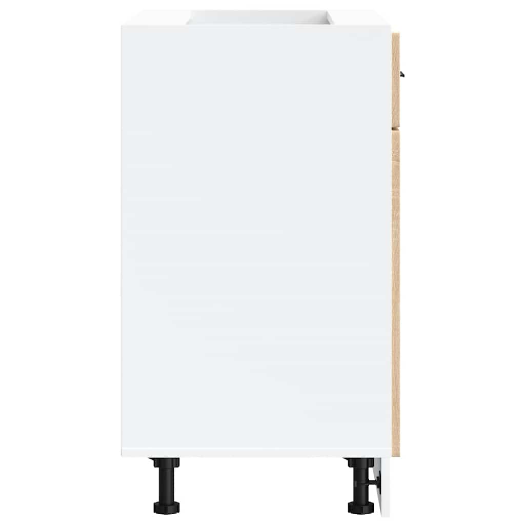 vidaXL ντουλάπι βάσης κουζίνας Porto Δρυς sonoma κατασκευασμένο ξύλο