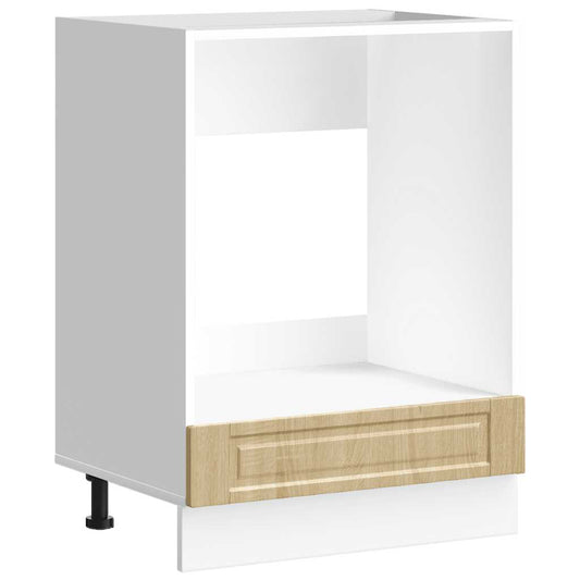 vidaXL Ντουλάπι φούρνου Porto Sonoma Δρυς Επεξεργασμένο ξύλο