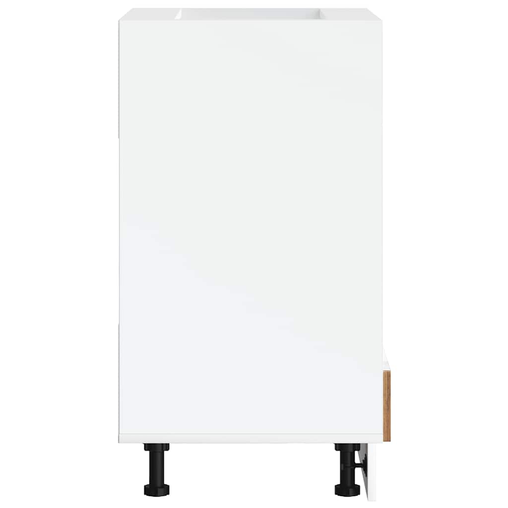 vidaXL Ντουλάπι φούρνου Porto Παλαιού Ξύλου Επεξεργασμένο ξύλο