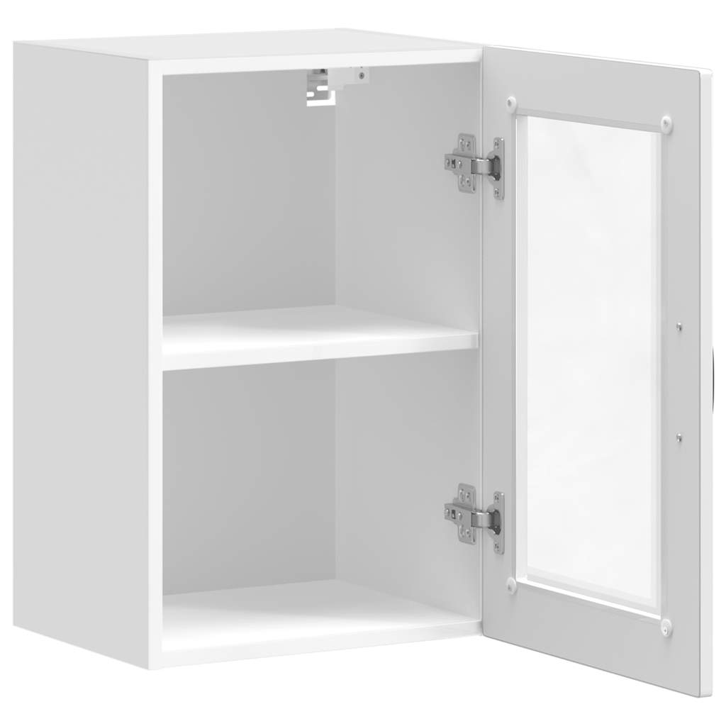 vidaXL Ντουλάπι τοίχου κουζίνας γυάλινη πόρτα Porto