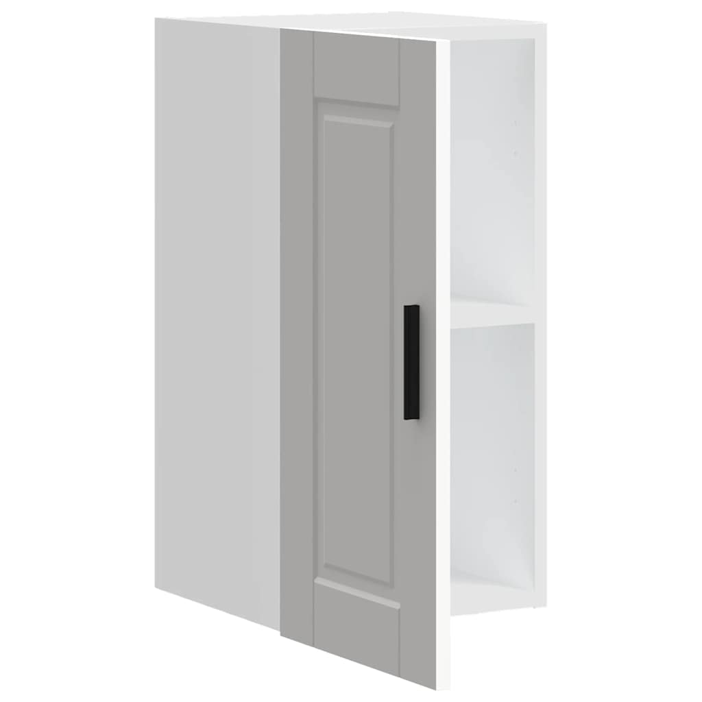 vidaXL ντουλάπι τοίχου κουζίνας "Porto" Λευκό κατασκευασμένο ξύλο