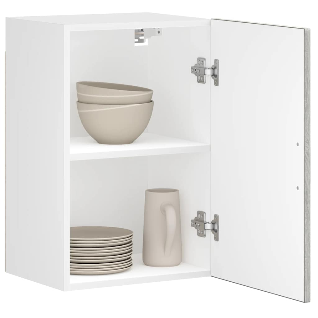 vidaXL Ντουλάπι τοίχου κουζίνας "Porto" Γκρι Sonoma