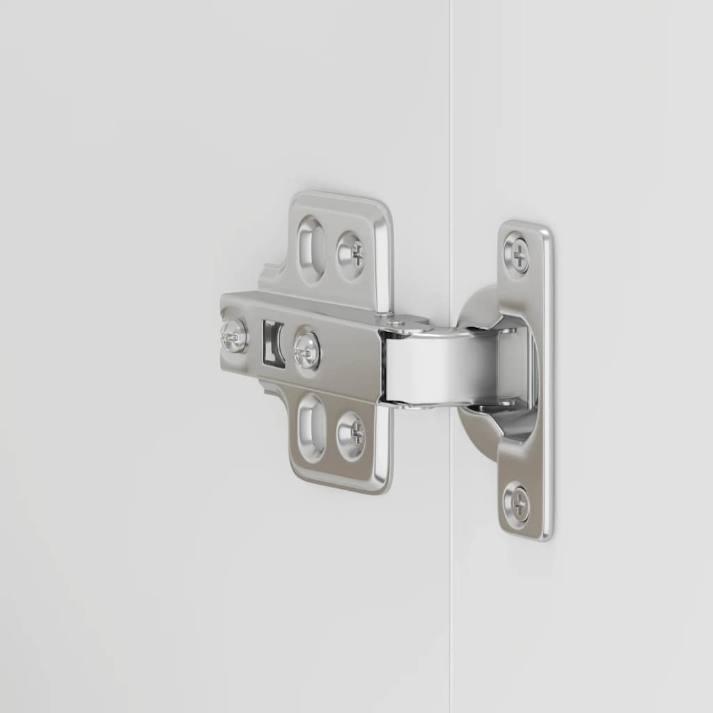 vidaXL ντουλάπι τοίχου κουζίνας "Porto" Λευκό κατασκευασμένο ξύλο