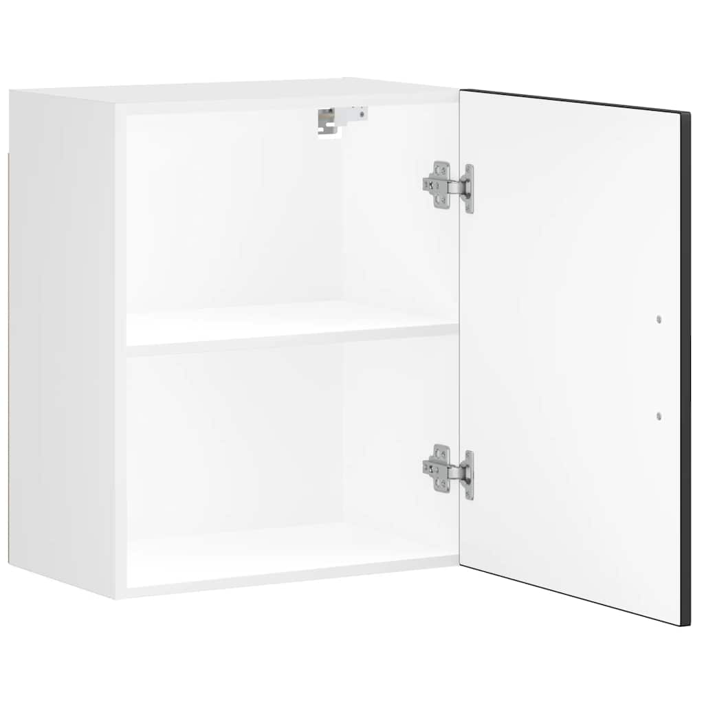 vidaXL ντουλάπια τοίχου κουζίνας 2 τεμάχια "Porto" Μαύρο