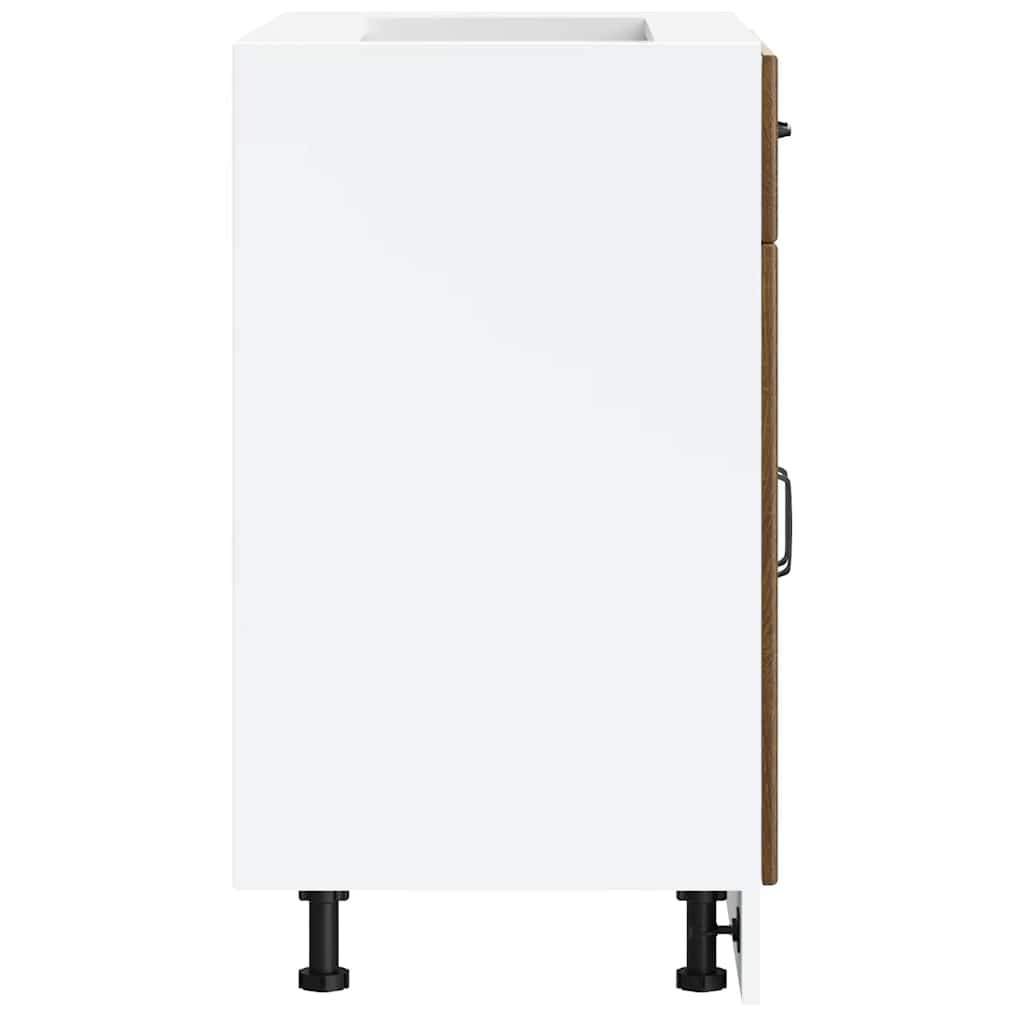 vidaXL ντουλάπι τοίχου κουζίνας "Porto" Υψηλή στιλπνότητα λευκό