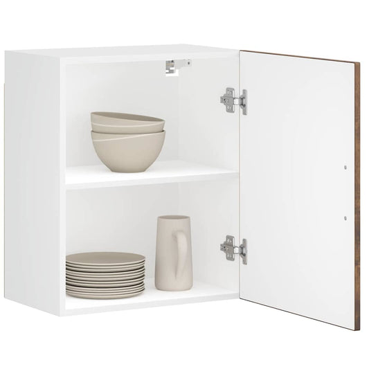 vidaXL ντουλάπια τοίχου κουζίνας 2 τεμάχια "Porto" Καπνιστό ξύλο δρυός