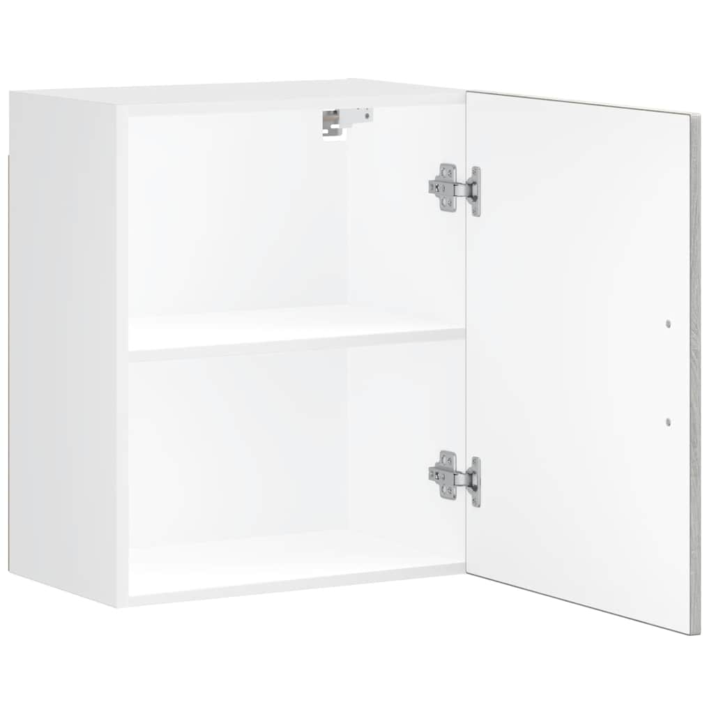 vidaXL Ντουλάπι τοίχου κουζίνας "Porto" Γκρι Sonoma