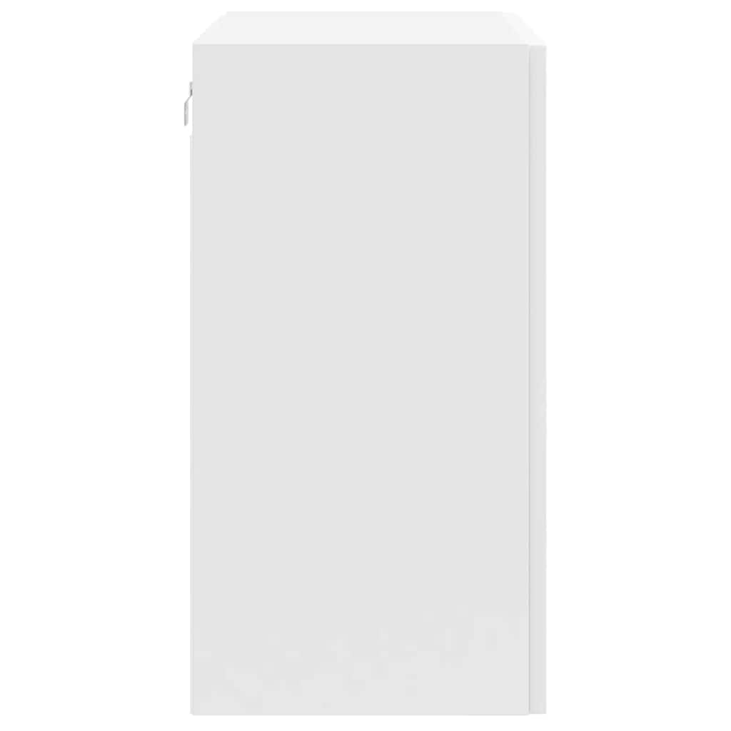 vidaXL ντουλάπι τοίχου κουζίνας "Porto" Υψηλή στιλπνότητα λευκό