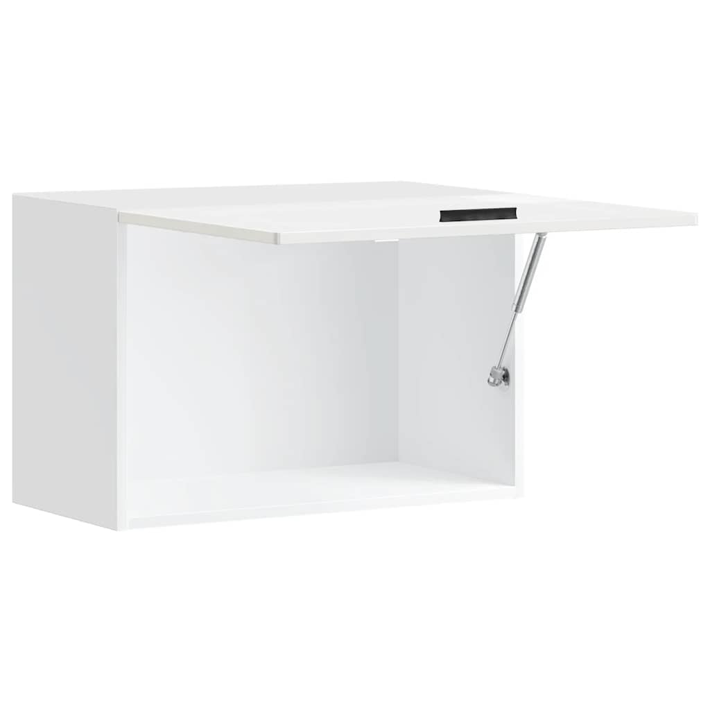 vidaXL ντουλάπι τοίχου κουζίνας "Porto" Υψηλή στιλπνότητα λευκό