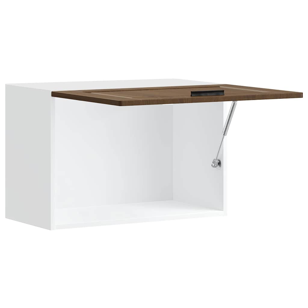 vidaXL ντουλάπι τοίχου κουζίνας "Porto" Καφέ δρυς καπλαμά Ξύλο