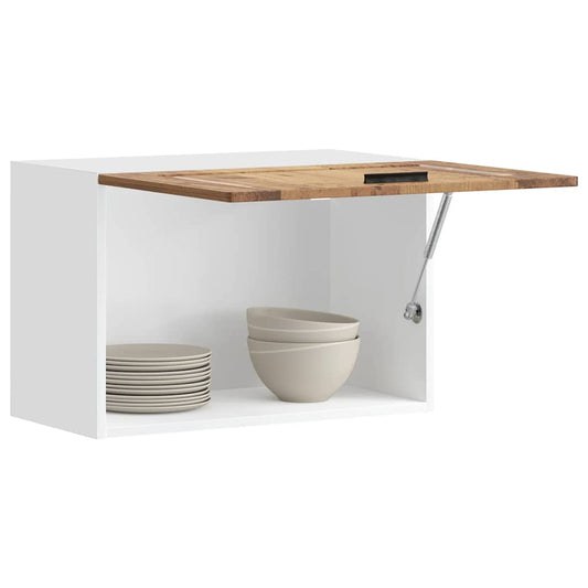 vidaXL ντουλάπι τοίχου κουζίνας "Porto" Παλιό ξύλο μηχανουργικό ξύλο