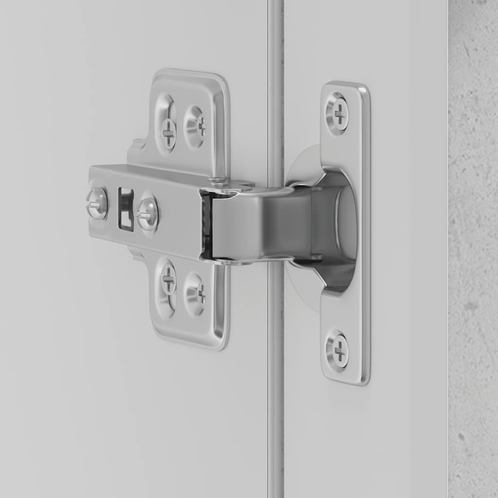 vidaXL Ντουλάπι τοίχου κουζίνας με γυάλινη πόρτα Porto Μπετόν Γκρι