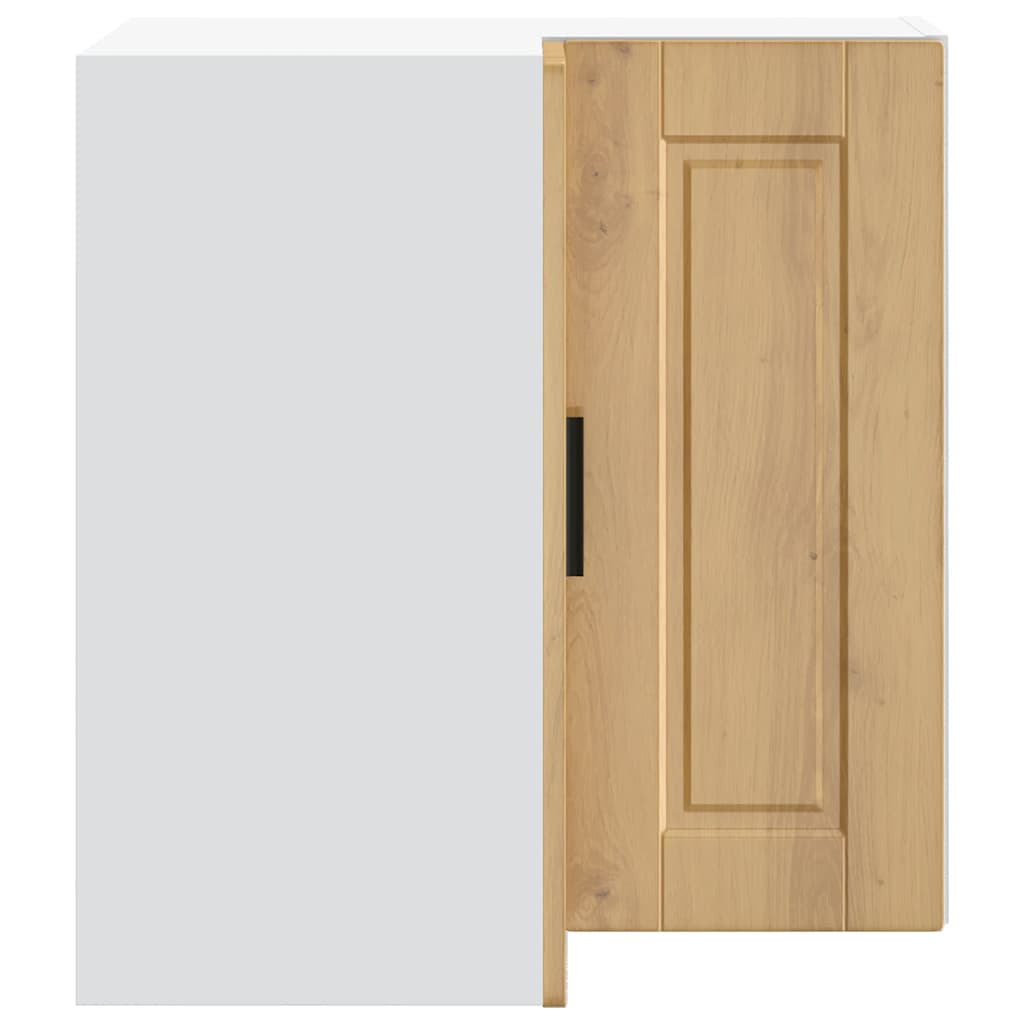 vidaXL Γωνιακό ντουλάπι τοίχου κουζίνας Porto Αρτισιανή Δρυς