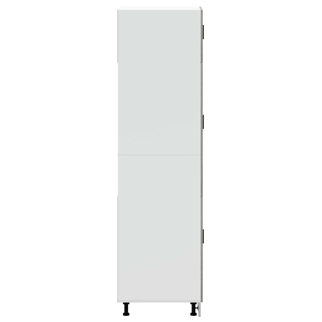 vidaXL Ντουλάπι κουζίνας Porto Γκρι Sonoma Επεξεργασμένο Ξύλο