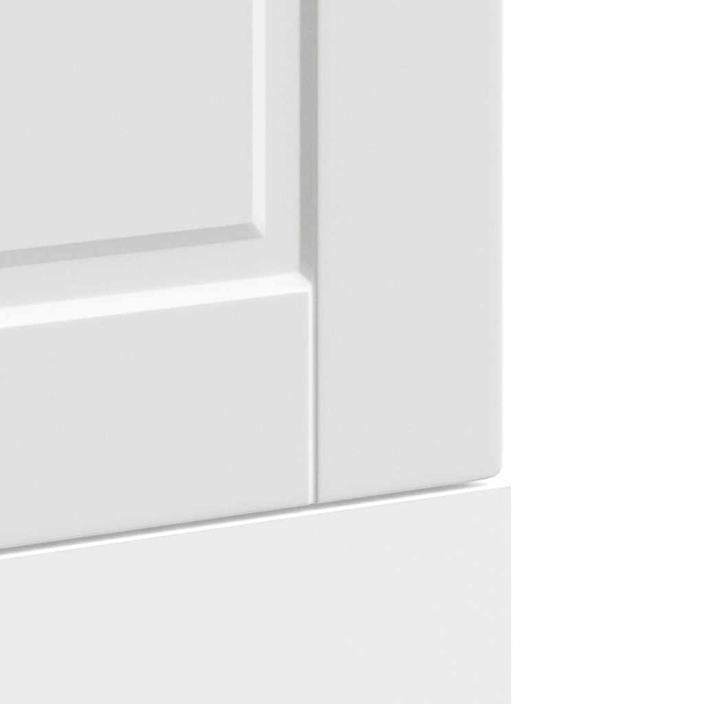 vidaXL Πίνακας πλυντηρίου πιάτων Porto Λευκό 45x1,5x67 cm