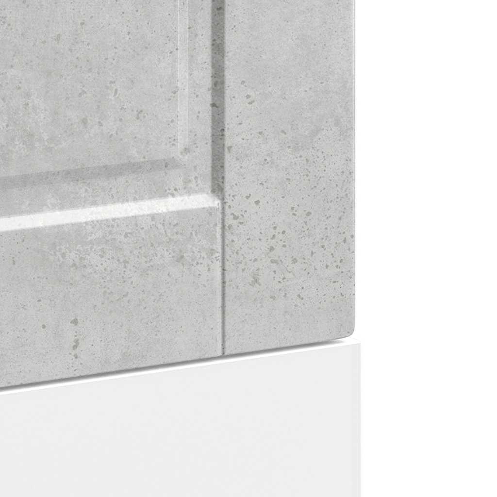 vidaXL Πίνακας πλυντηρίου πιάτων Porto Μπετόν Γκρι 45x1,5x67 cm