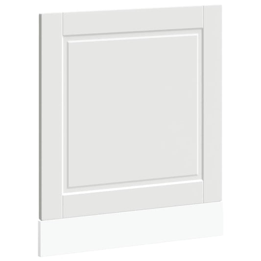 vidaXL Πίνακας πλυντηρίου πιάτων Porto Λευκό 60x1,5x67 εκ. Επεξ. Ξύλο