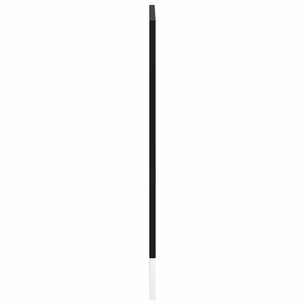 vidaXL Πίνακας πλυντηρίου πιάτων Porto Μαύρο 60x1,5x67 εκ. Επεξ. Ξύλο