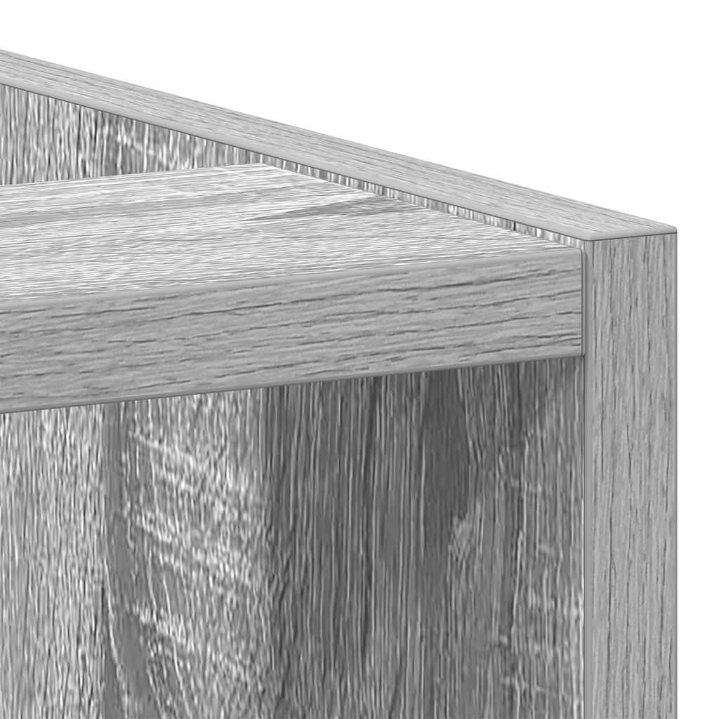 vidaXL Ντουλάπι κάτω μέρος Riga Γκρι sonoma 20x44,5x81,5 cm