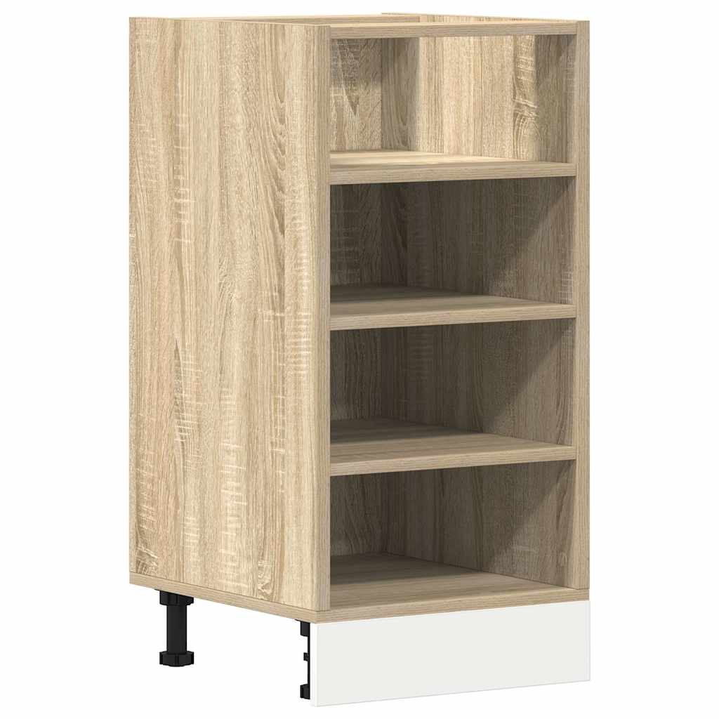 vidaXL Κάτω ντουλάπι Riga Sonoma Oak 40x44,5x81,5 cm