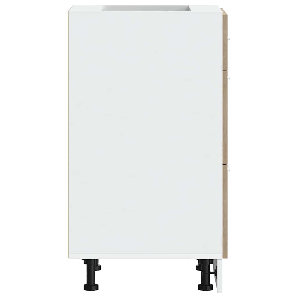 vidaXL Ντουλάπι "Lyon" Sonoma Δρυς 40x46x81,5 εκ. από Τεχνητό Ξύλο