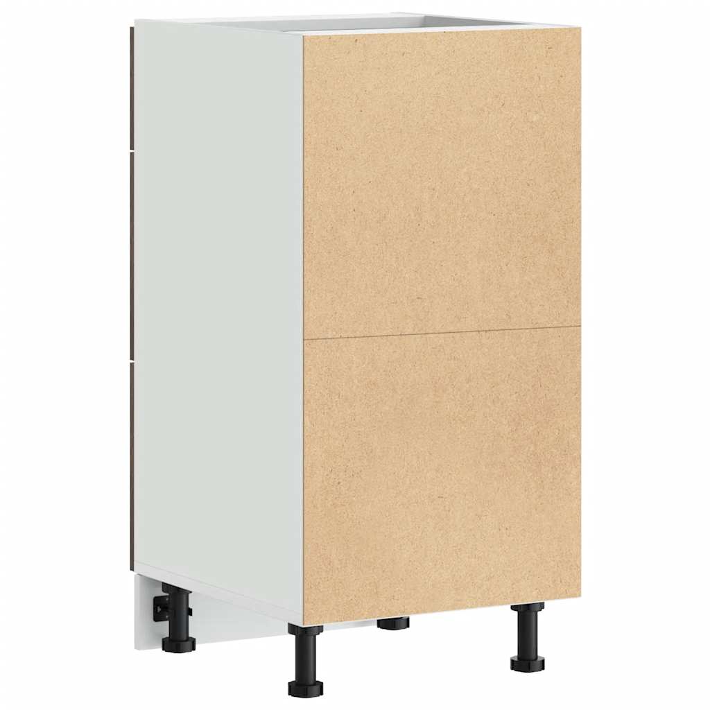 vidaXL Ντουλάπι "Lyon" Καπνιστή Δρυς 40x46x81,5 εκ. από Τεχνητό Ξύλο