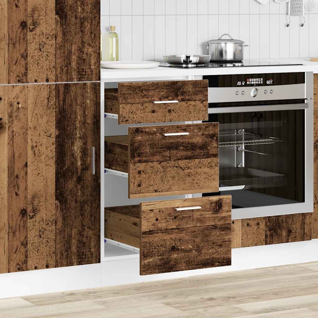 vidaXL Ντουλάπι "Lyon" από Παλιό Ξύλο 40x46x81,5 εκ. από Τεχνητό Ξύλο