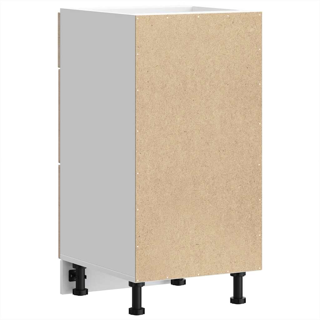 vidaXL ντουλάπι βάσης κουζίνας Lucca Δρυς sonoma κατασκευασμένο ξύλο