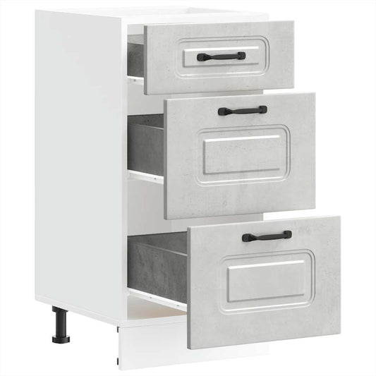 vidaXL ντουλάπι βάσης κουζίνας Kalmar από Επεξεργασμένο Ξύλο