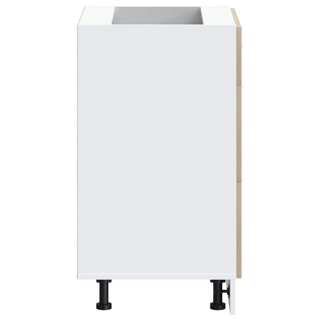 vidaXL Βάση Κουζίνας "Lyon" από Τεχνητό Ξύλο Δρυός Sonoma