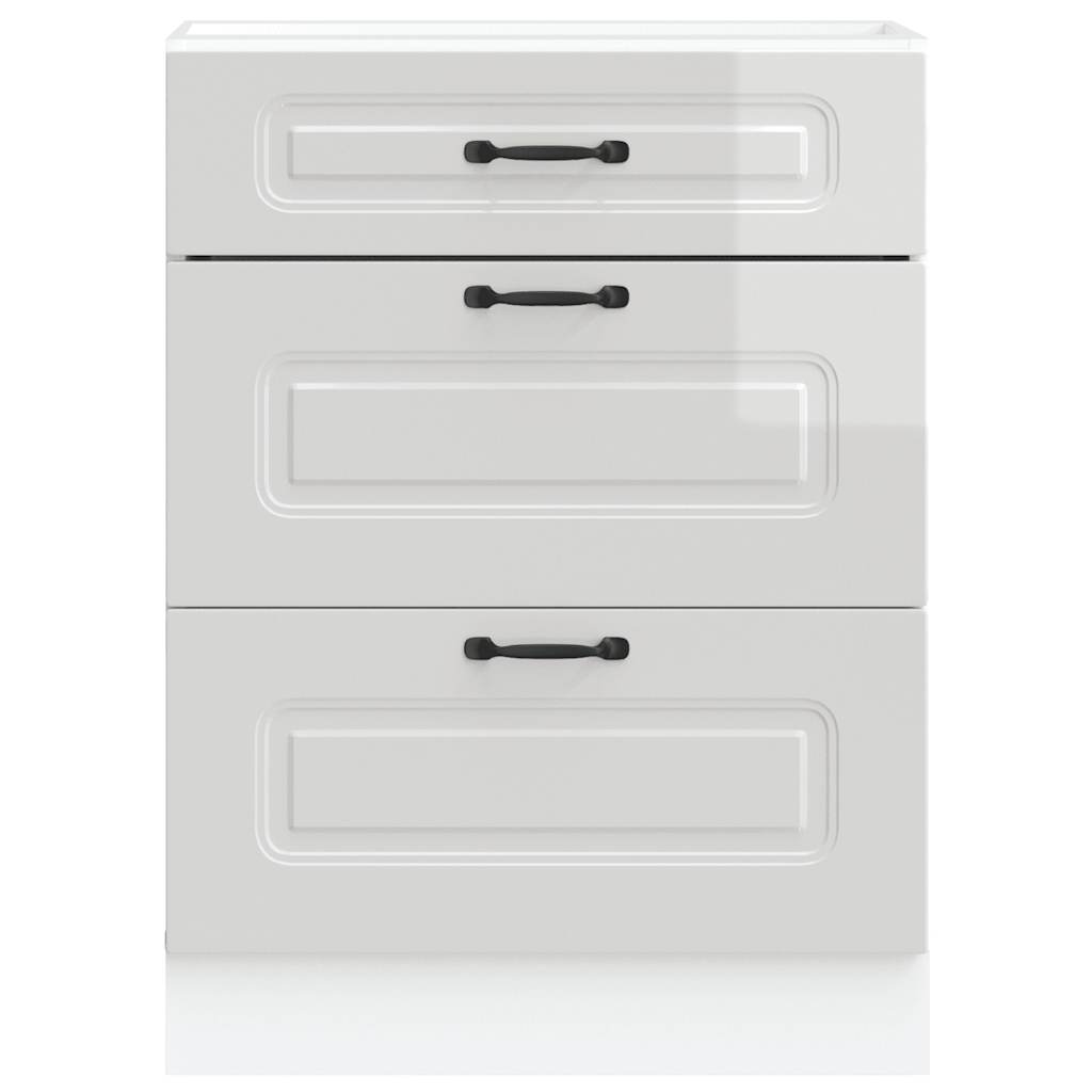 vidaXL ντουλάπι βάσης κουζίνας Kalmar από Επεξεργασμένο Ξύλο