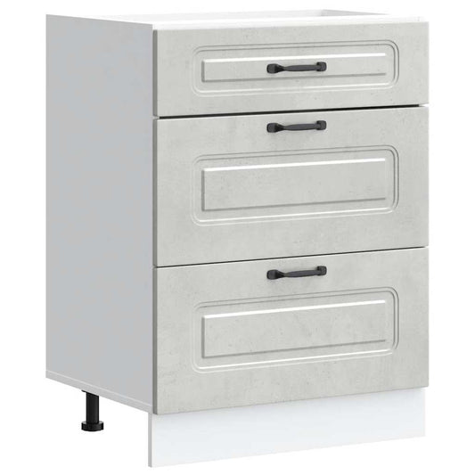 vidaXL ντουλάπι βάσης κουζίνας Kalmar από Επεξεργασμένο Ξύλο