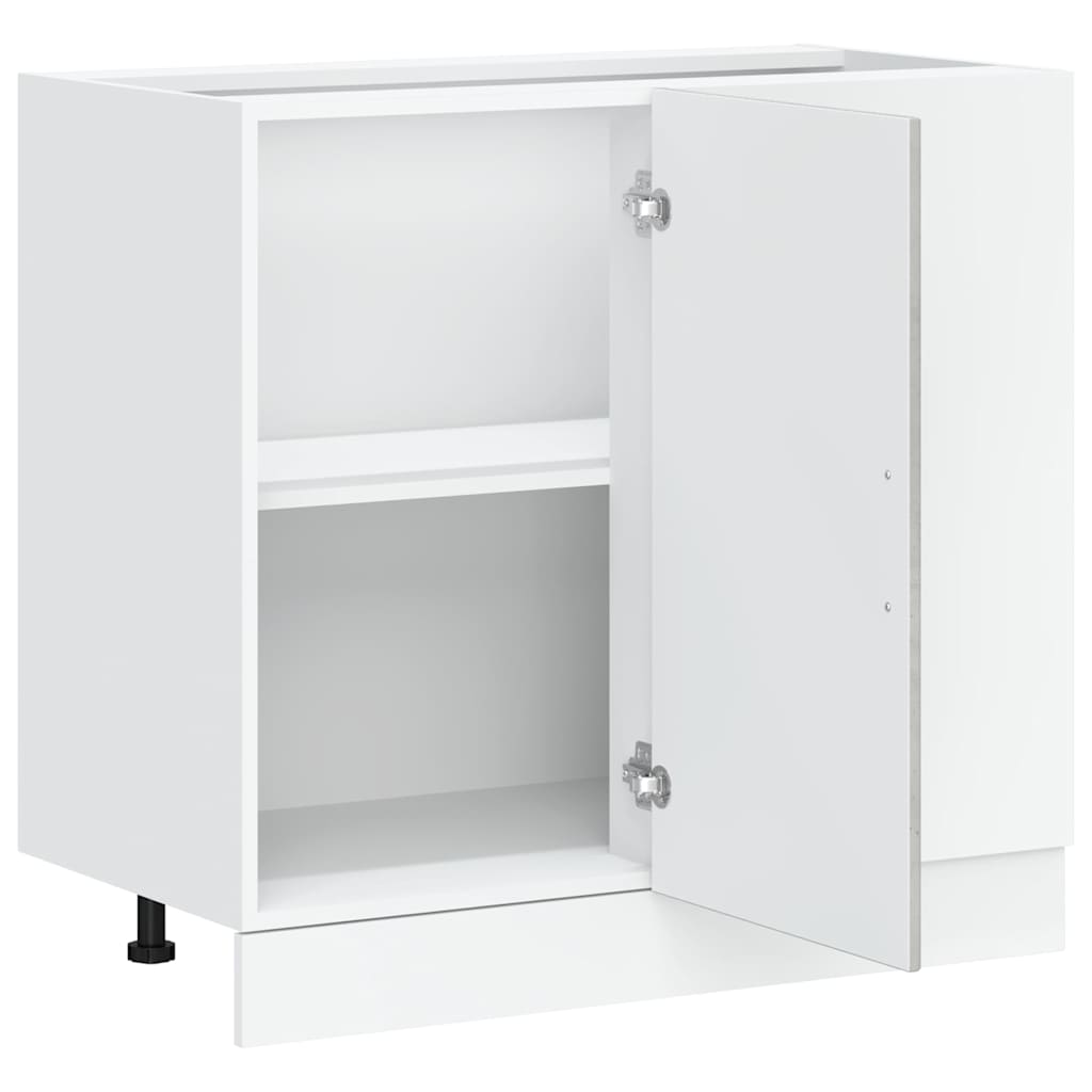 vidaXL Ντουλάπι βάσης νεροχύτη Lyon Γκρι Σκυροδέματος