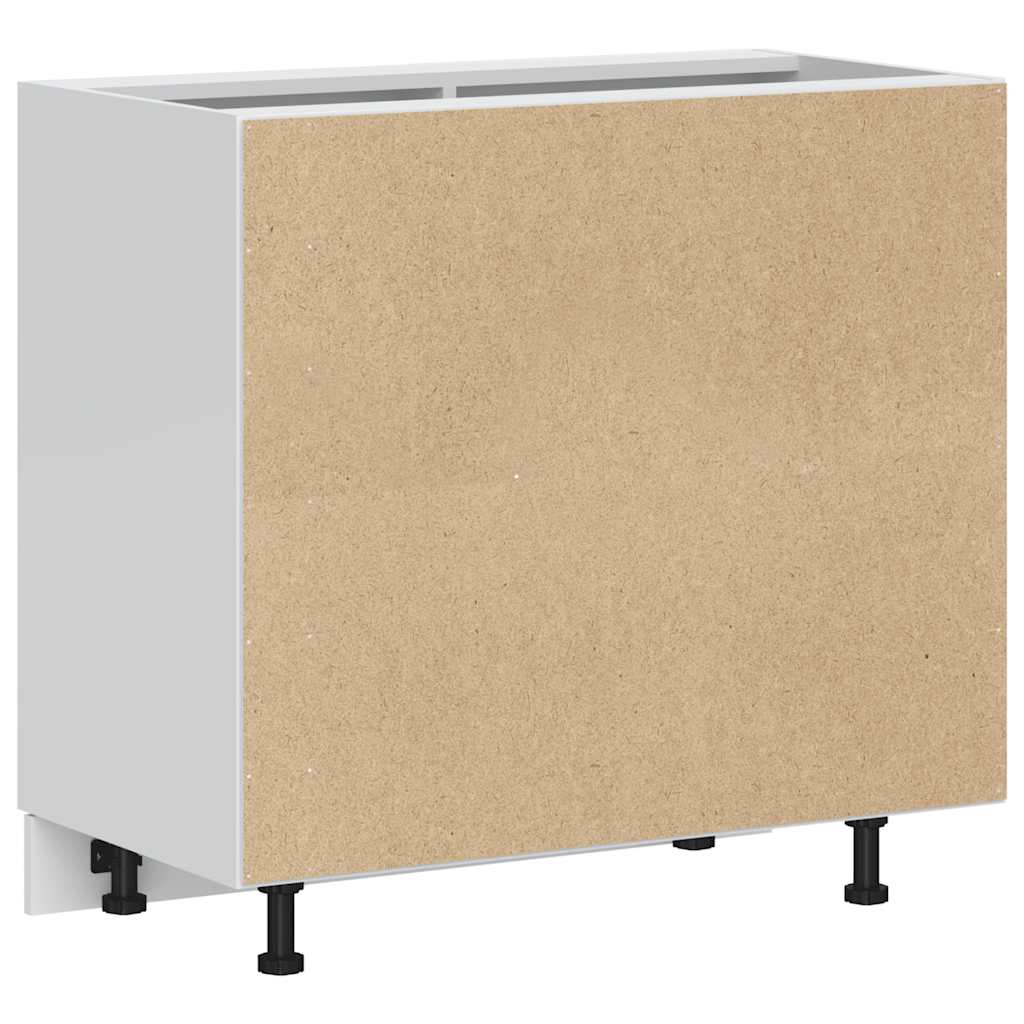 vidaXL Ντουλάπι βάσης νεροχύτη Lyon Γκρι Σκυροδέματος