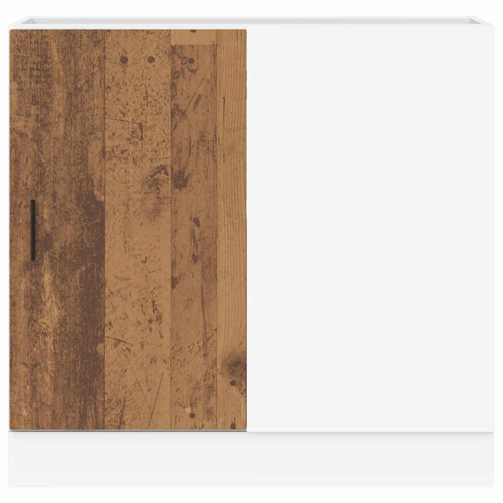 vidaXL Ντουλάπι βάσης νεροχύτη Lyon Όψη Παλαιού Ξύλου