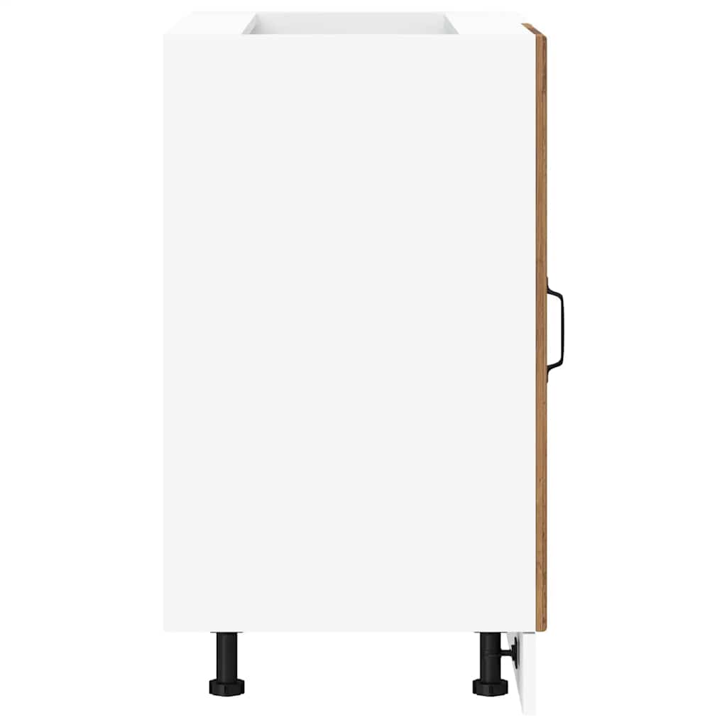 vidaXL ντουλάπι βάσης κουζίνας Porto Παλαιό ξύλο κατασκευασμένο ξύλο