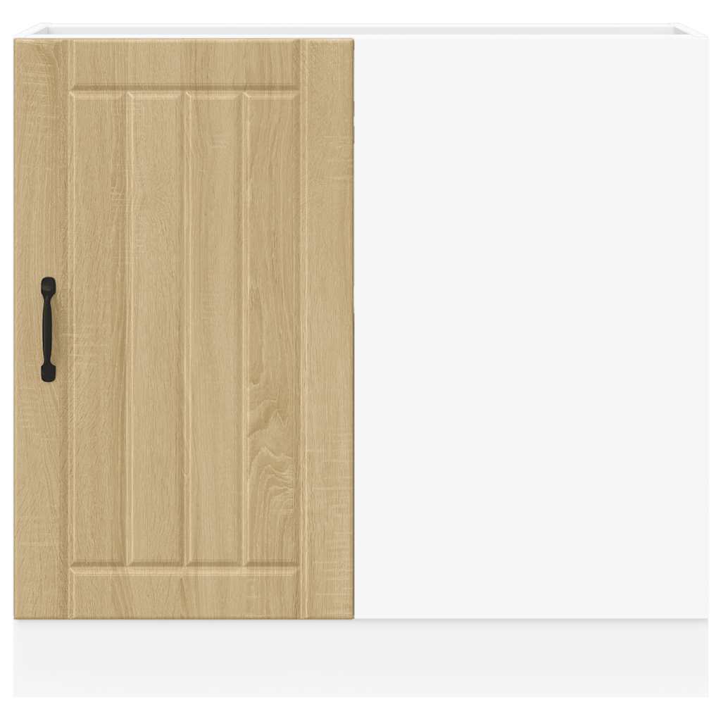 vidaXL Ντουλάπι βάσης νεροχύτη "Lucca" Sonoma Oak Engineered Wood