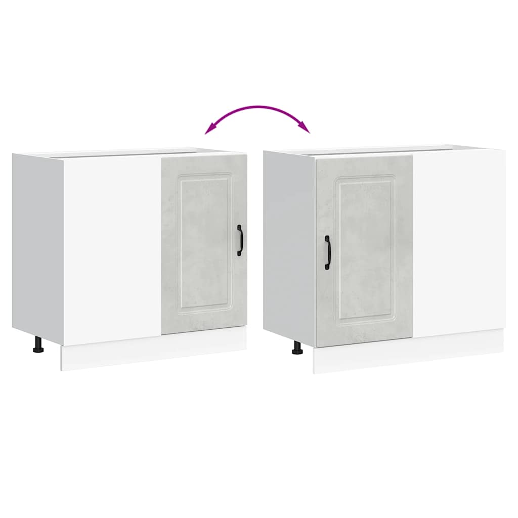 vidaXL ντουλάπι βάσης κουζίνας Kalmar από Επεξεργασμένο Ξύλο