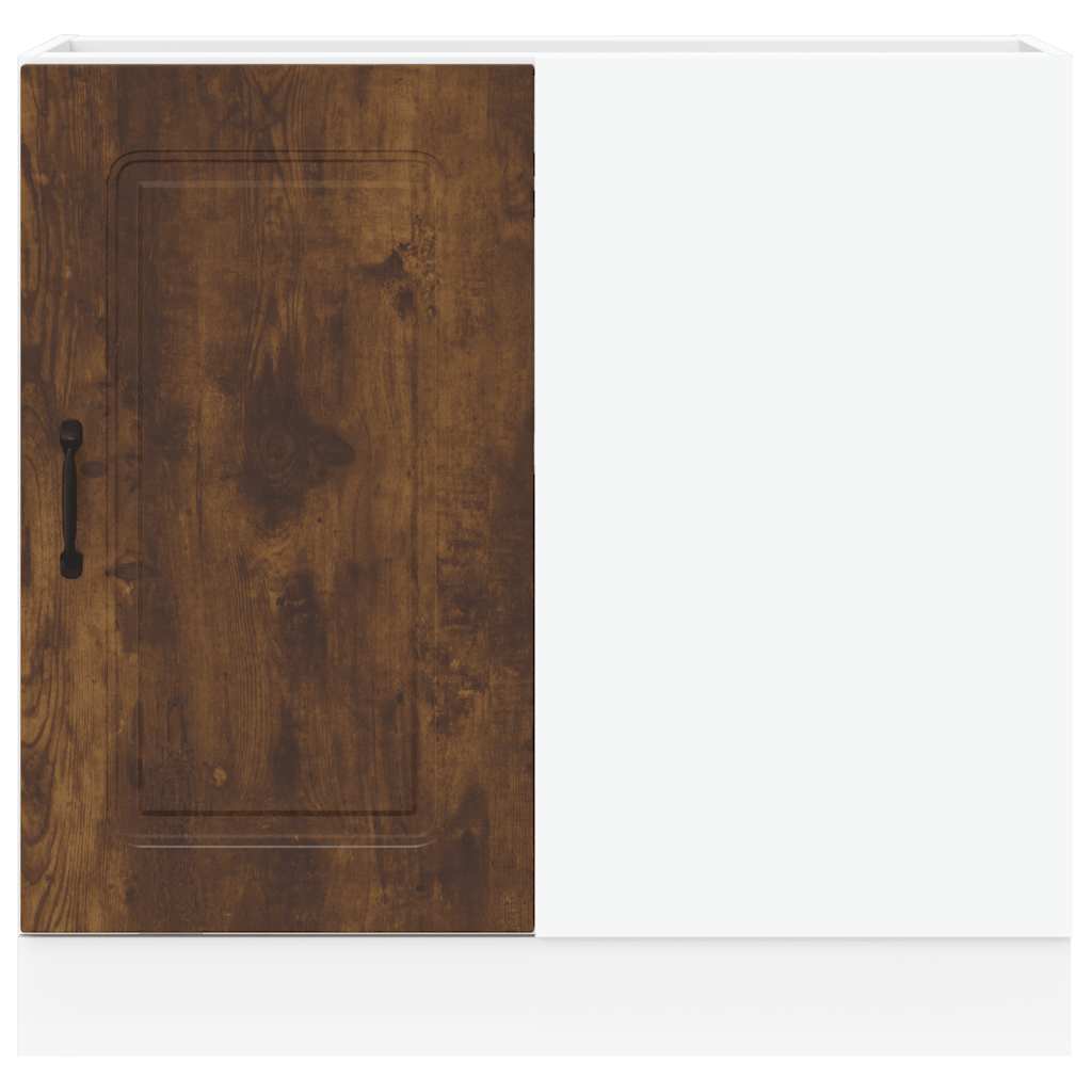 vidaXL ντουλάπι βάσης κουζίνας Kalmar Καπνιστή δρυς Επεξεργασμένο Ξύλο