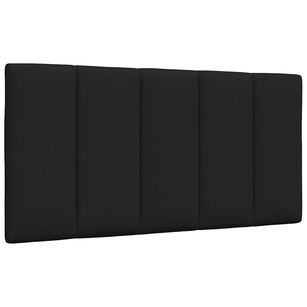 vidaXL Σκελετός Κρεβατιού Χωρίς Στρώμα Hanko Μαύρο 100x200 εκ. Υφασμάτινο