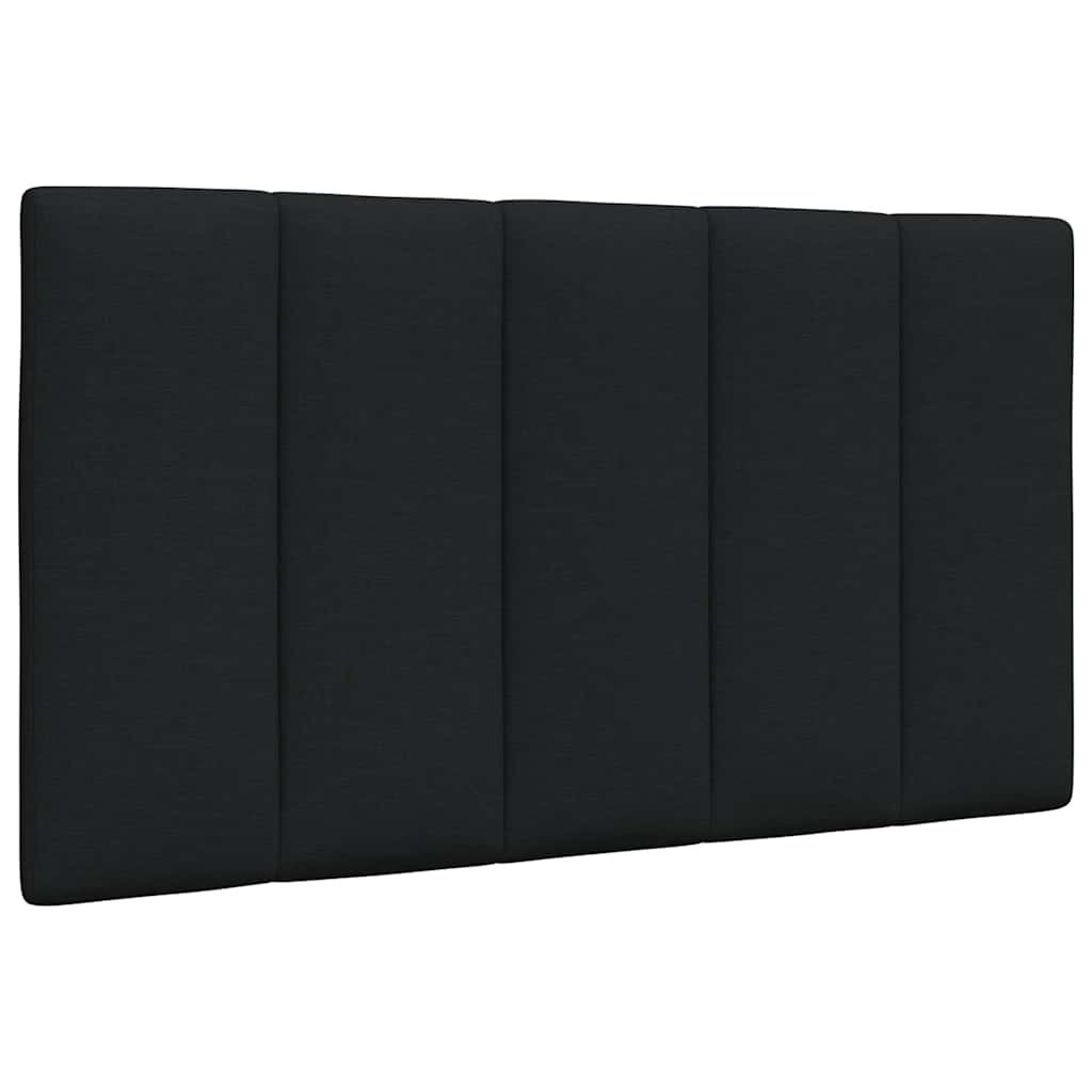 vidaXL Σκελετός Κρεβατιού Χωρίς Στρώμα Μαύρο 90x200 εκ. Υφασμάτινο